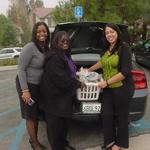 Thanksgiving Baskets given to Sugar Hill Elementary School  11/16/11